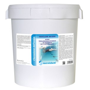 Controlchemi - Isoclor 90/200, acido tricloroisocianurico in pastiglie
