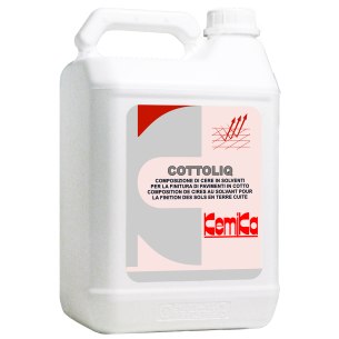 Kemika - Cottoliq, cera al solvente lucidabile per cotto