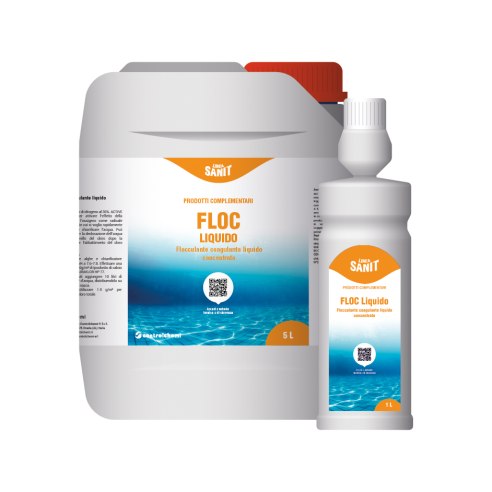 Controlchemi - Floc Liquido, flocculante liquido per filtri di piscina