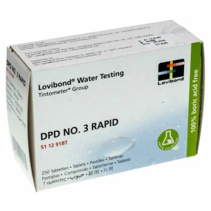 Lovibond - DPD NO. 3 Rapid, pastiglie reagenti Cloro totale