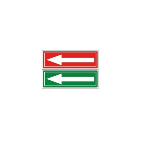 Adesivo calpestabile - Indicazione ''Freccia'' 30x15 cm.